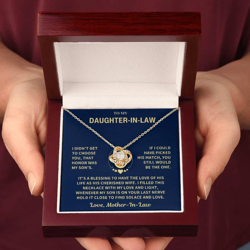 Daughter-In-Law Gift, "I Didn't Get To Choose You" - Image 3