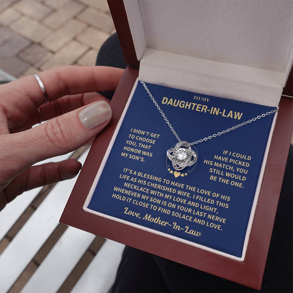 Daughter-In-Law Gift, "I Didn't Get To Choose You" - Image 6