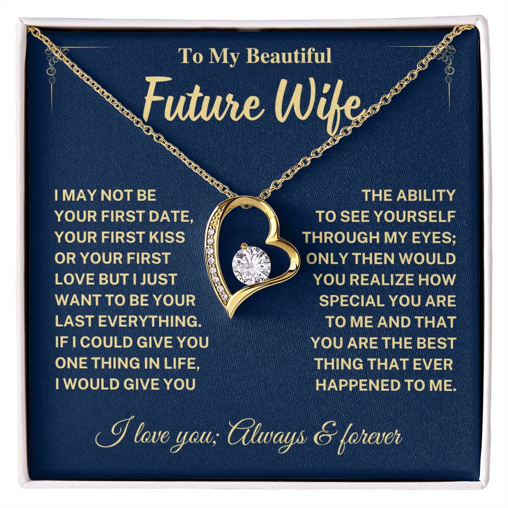 Future Wife Gift-Forever Love Necklace - Image 3