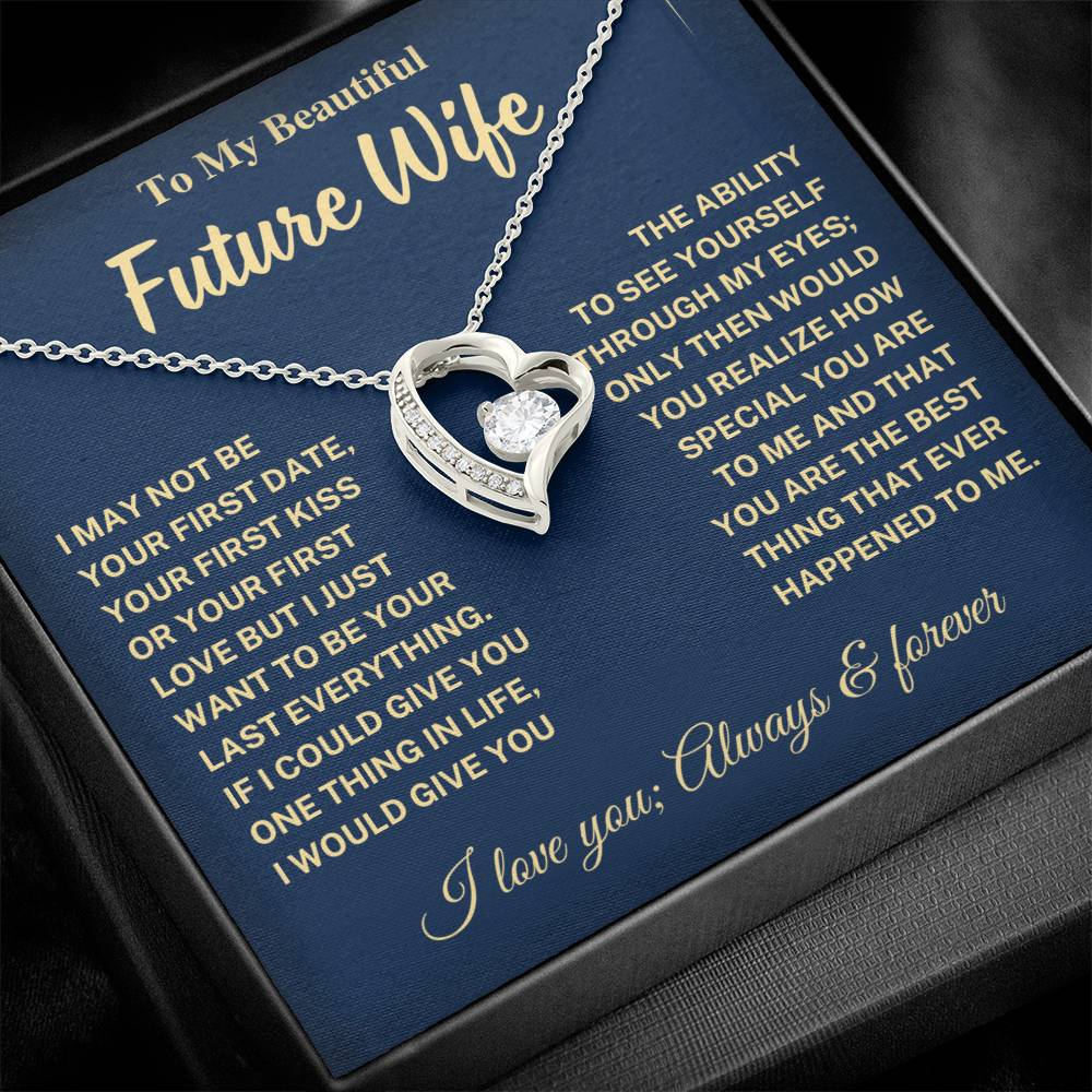 Future Wife Gift-Forever Love Necklace - Image 5