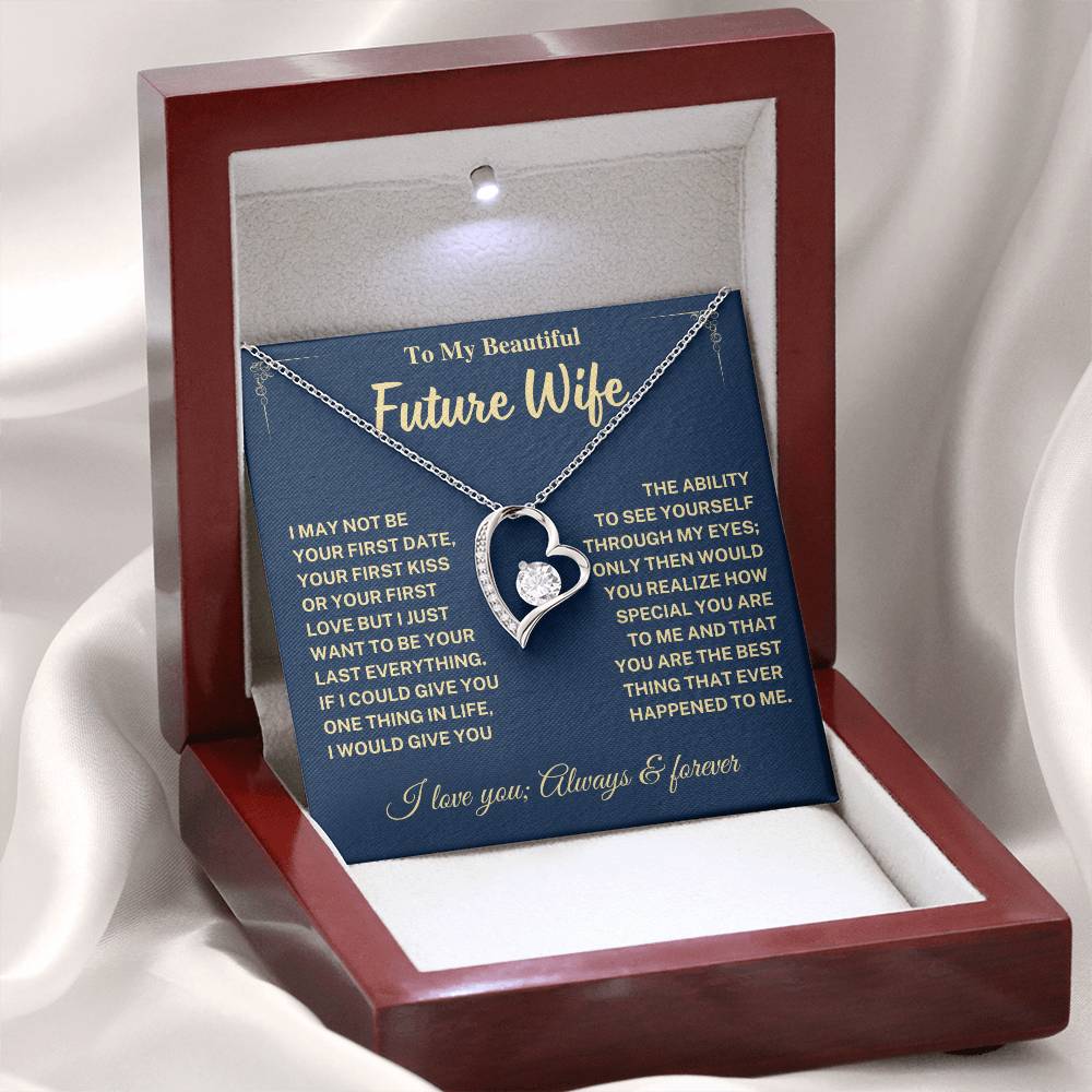 Future Wife Gift-Forever Love Necklace - Image 7