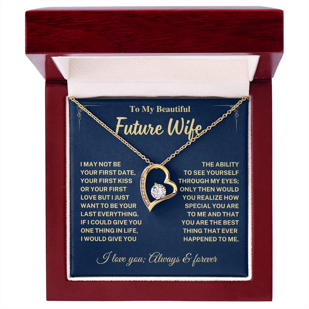 Future Wife Gift-Forever Love Necklace - Image 9