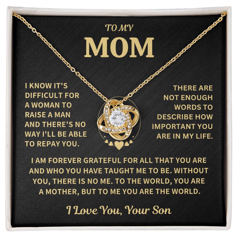 Mom Gift-Forever Grateful-From Son - Image 4