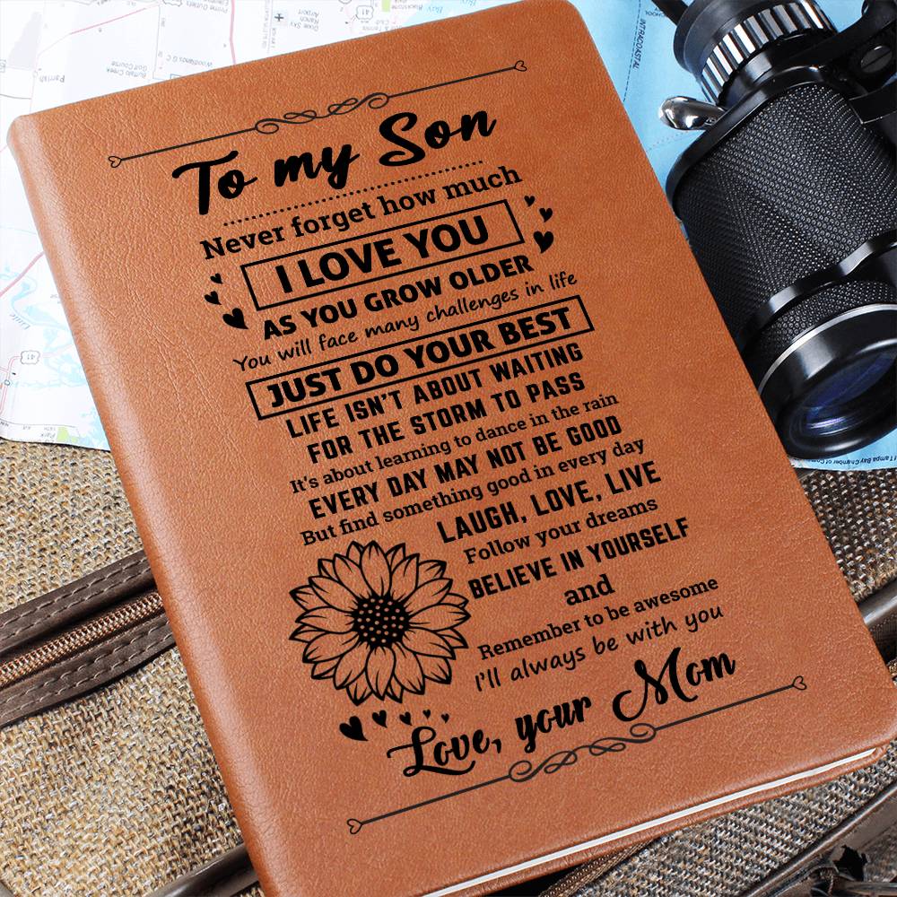 Son Gift From Mom, "Believe In Yourself", Graphic Journal - Image 5