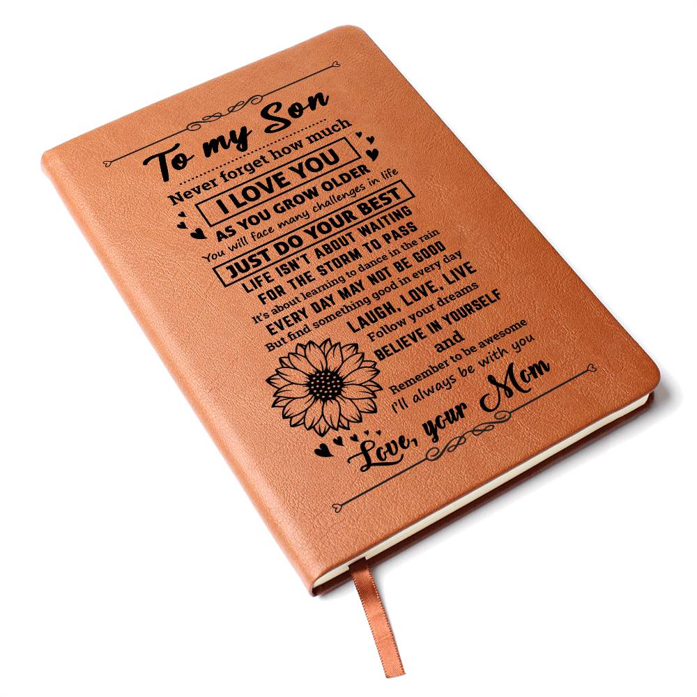 Son Gift From Mom, "Believe In Yourself", Graphic Journal - Image 8