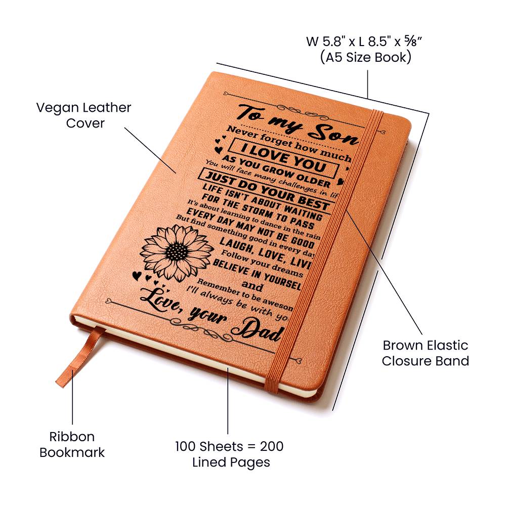 Son Gift From Dad, "Never Forget", Graphic Journal - Image 4