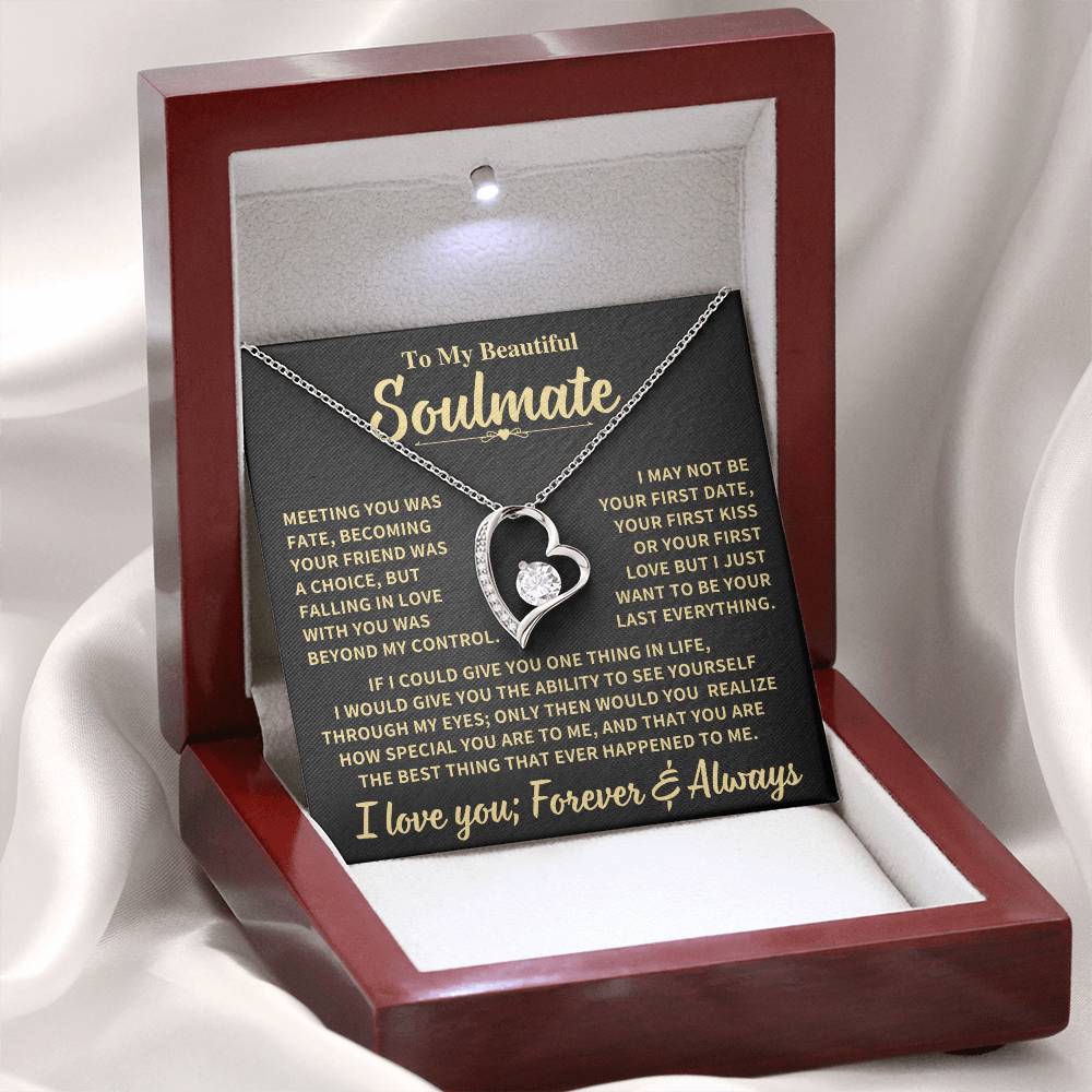 Beautiful Gift For Soulmate, "Meeting You Was Fate" - Image 3