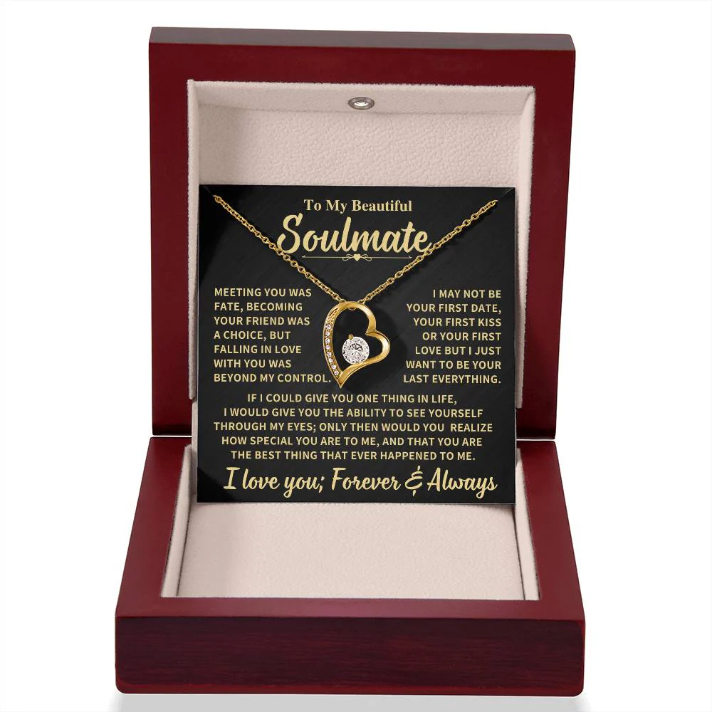 Beautiful Gift For Soulmate, "Meeting You Was Fate" - Image 4