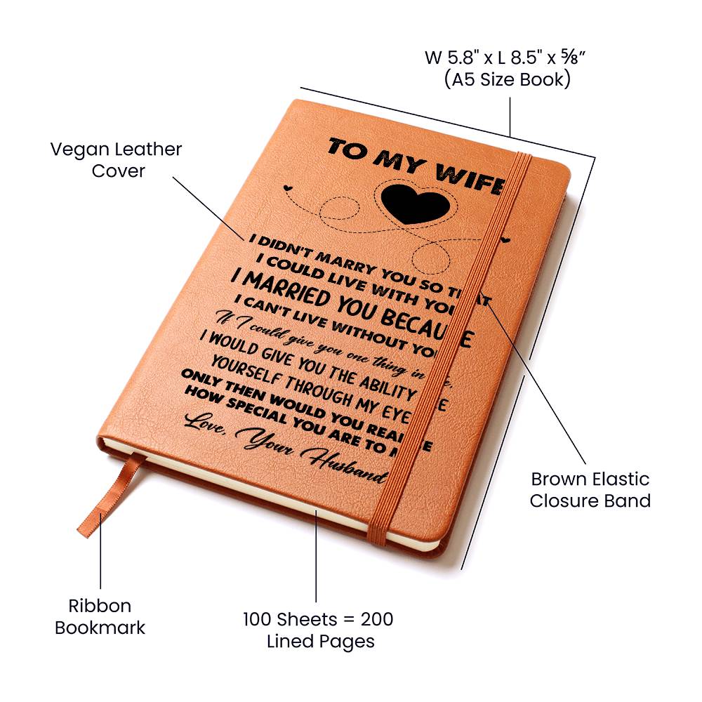 Wife Gift From Husband, "Special One", Graphic Journal - Image 3