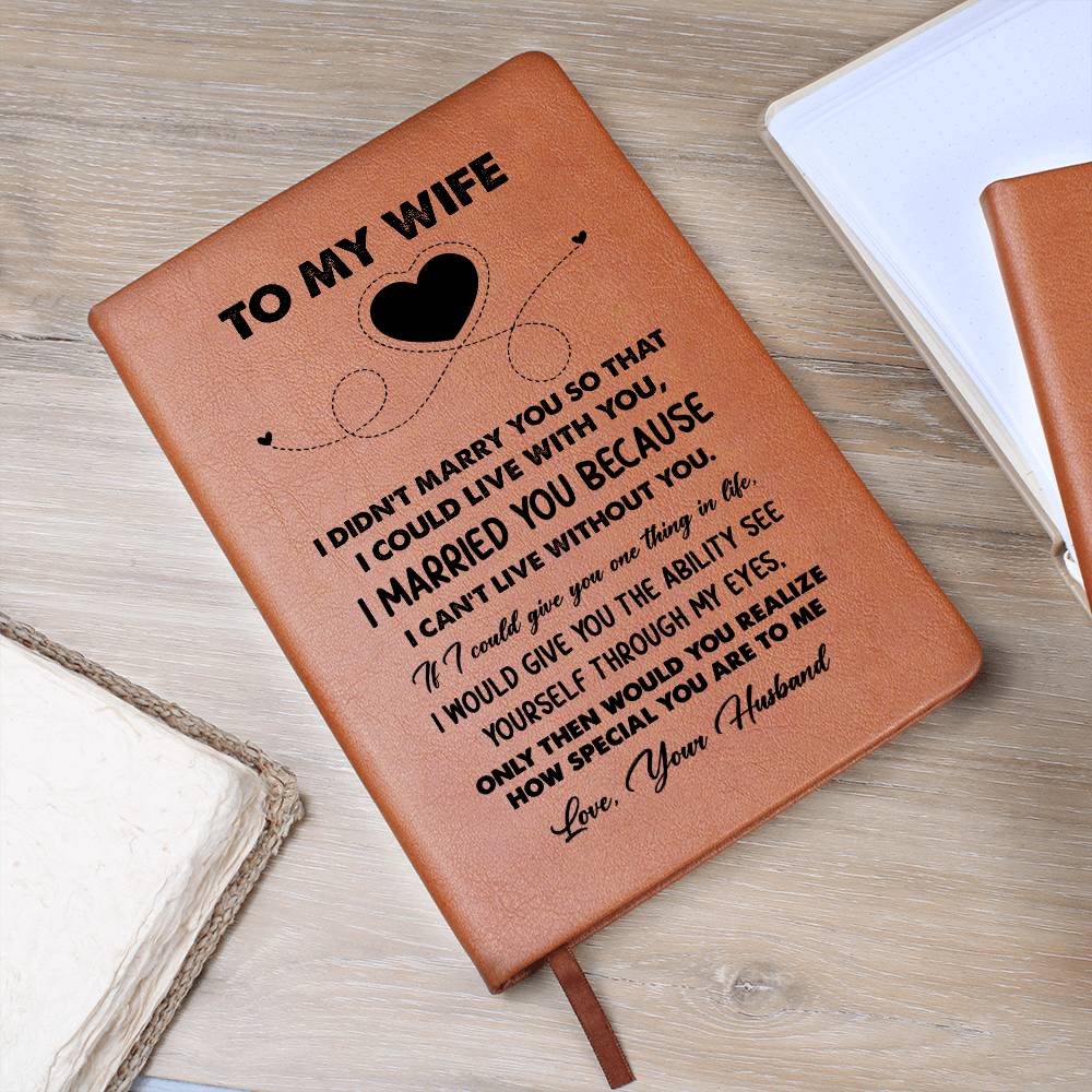 Wife Gift From Husband, "Special One", Graphic Journal - Image 5