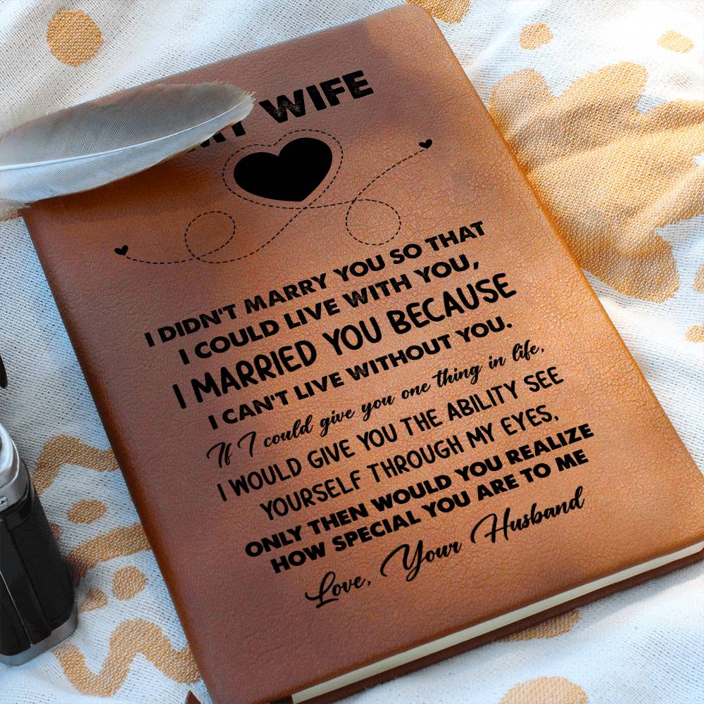 Wife Gift From Husband, "Special One", Graphic Journal - Image 8